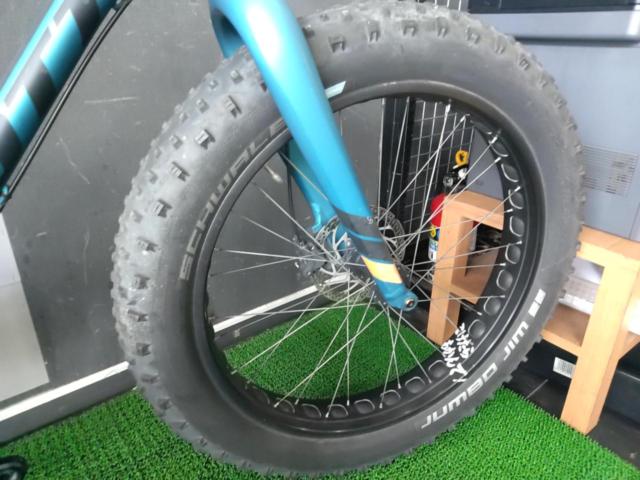 SCOTT BIG JON 2018年モデル 26×4.80 SHIMANO DEOREmix 2×10S ファットバイク ブルー ※各部日焼け・汚れあり 駆動系錆 ブレーキ未整備