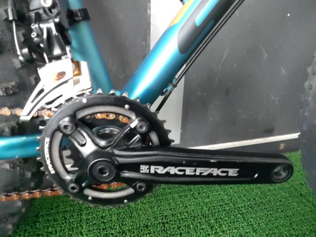 SCOTT BIG JON 2018年モデル 26×4.80 SHIMANO DEOREmix 2×10S ファットバイク ブルー ※各部日焼け・汚れあり 駆動系錆 ブレーキ未整備