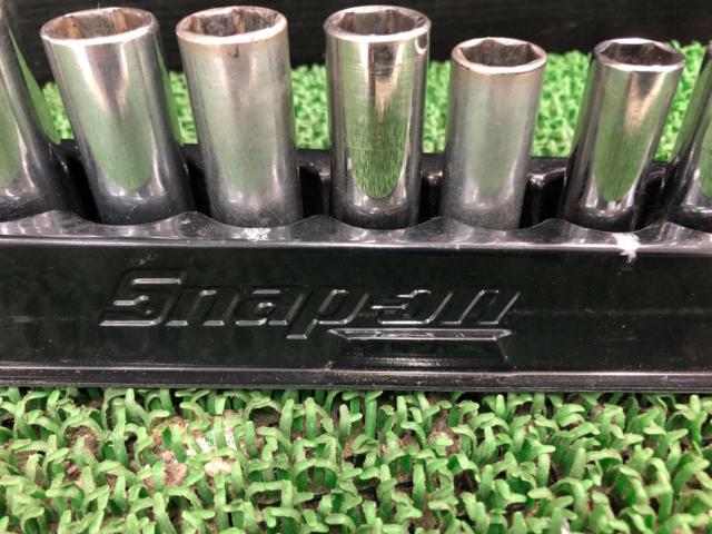 Snap-on スナップオン 差込3/8 (9.5mm) ディープソケット 12個 セット SFSM8～19 8mm～19mm 6角 ディープ ロングソケット