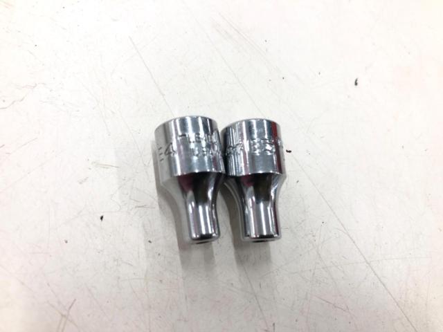 Snap-on スナップオン  トルクス 1/4インチ シャロー ソケット E5 E4 セット TLE