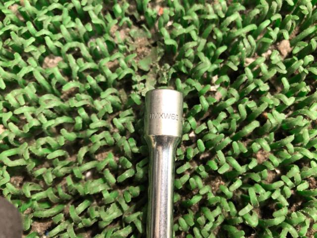 Snap-on スナップオン 1/4 (6.35mm) ウォブルエクステンションバー TMXW60