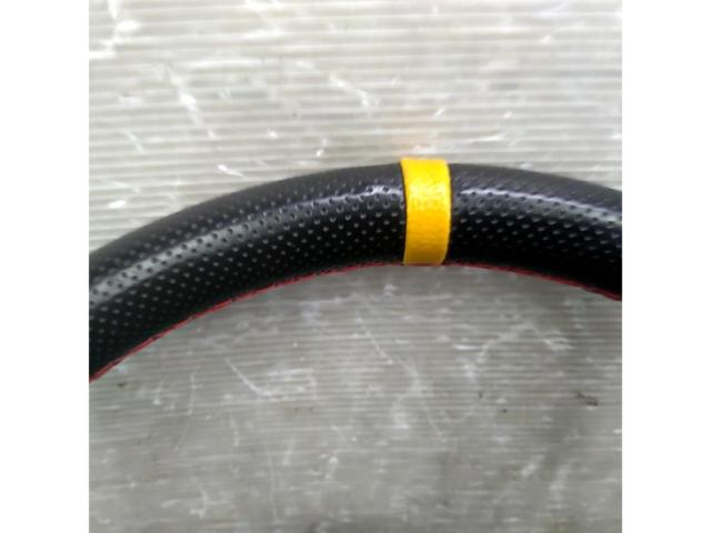 depo racing レザーステアリング Φ350
