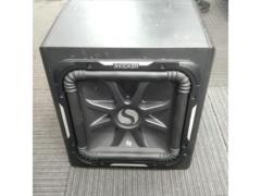 KICKER Solo-Baric サブウーファースピーカー L7 12インチ(32cm角) 11S12L74