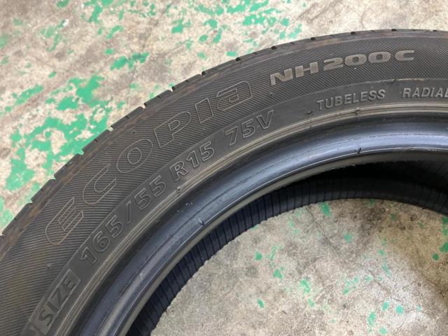 【2本セット】BRIDGESTONE ECOPia NH200C 165/55R15