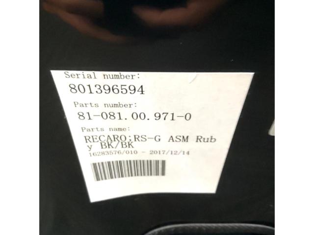 RECARO RS-G ASM LIMITED