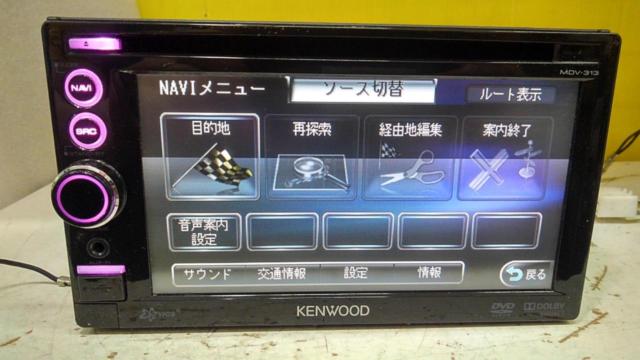 KENWOOD MDV-313 ★かなり古いのでDVDチューナーとして!!★