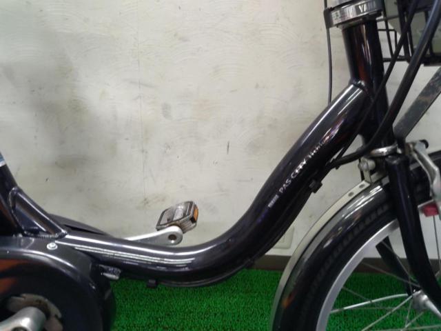 YAMAHA PZ20CC PAS CITY-C リチウム 2007年モデル 20インチ内装3段変速電動アシスト自転車 ブラック