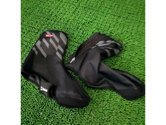 【サイズXL】PEARL IZUMI ウインドブレークプリントシューズカバー