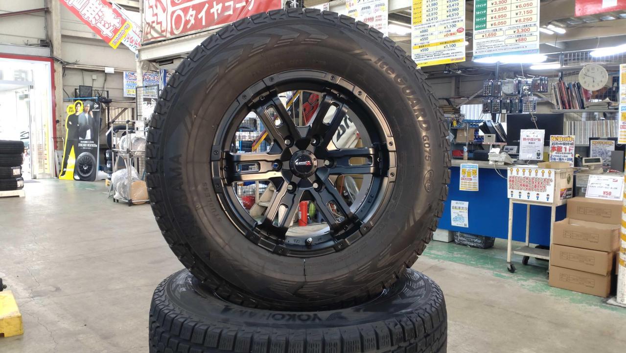 ☆シーズンオフ大特価☆ BIG WAY B-MUD Z+YOKOHAMA iceGUARD G075