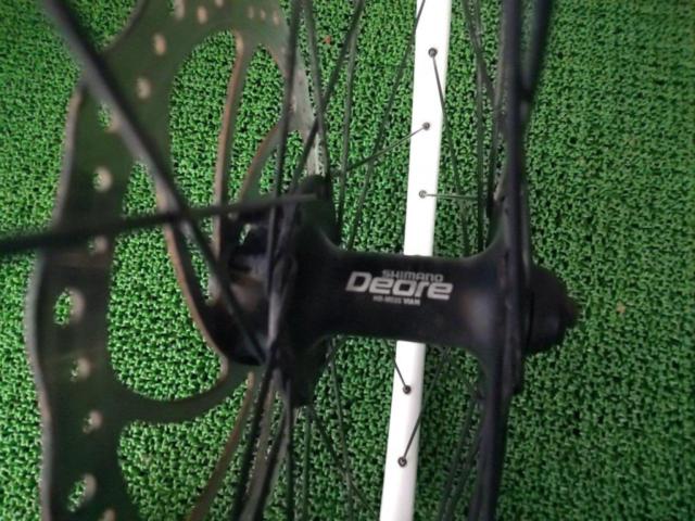 ALEXRIMS DP17 DISC×SHIMANO DEORE FH-M525/HB-M525 26インチMTB用ホイール前後セット 8/9/10/MTB用11S