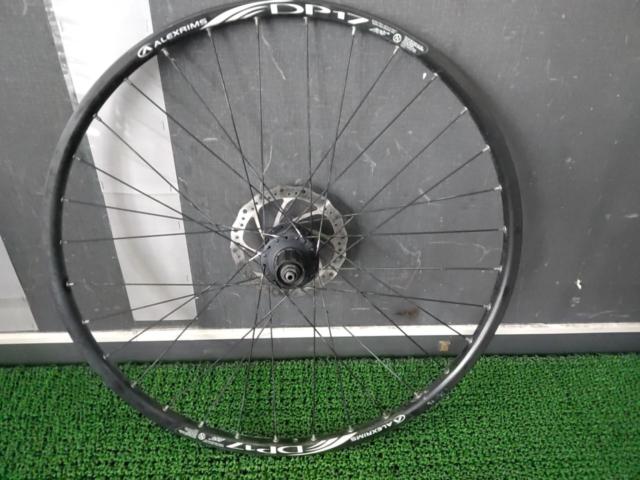 ALEXRIMS DP17 DISC×SHIMANO DEORE FH-M525/HB-M525 26インチMTB用ホイール前後セット 8/9/10/MTB用11S