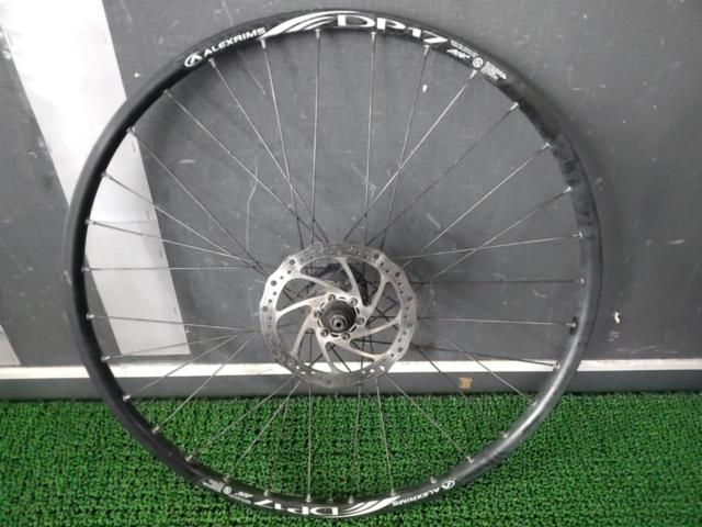 ALEXRIMS DP17 DISC×SHIMANO DEORE FH-M525/HB-M525 26インチMTB用ホイール前後セット 8/9/10/MTB用11S