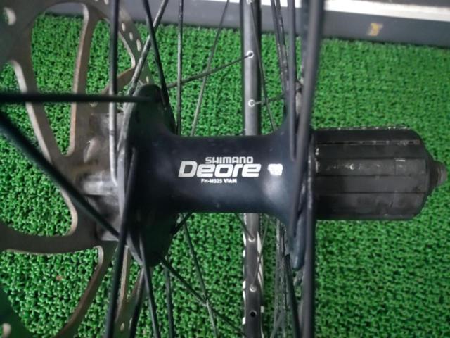 ALEXRIMS DP17 DISC×SHIMANO DEORE FH-M525/HB-M525 26インチMTB用ホイール前後セット 8/9/10/MTB用11S