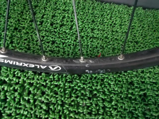 ALEXRIMS DP17 DISC×SHIMANO DEORE FH-M525/HB-M525 26インチMTB用ホイール前後セット 8/9/10/MTB用11S