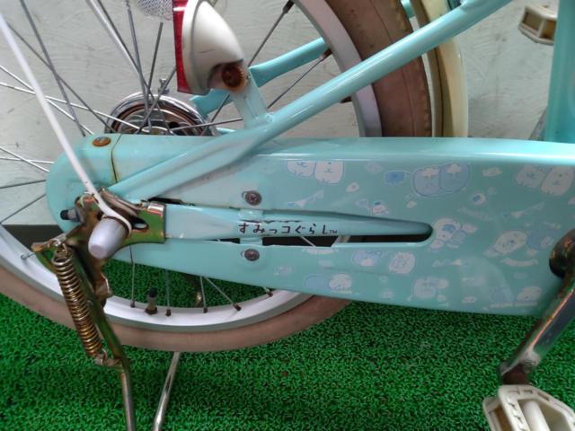 ジェフリーズジャパン すみっコぐらし 18×1.75 シングルスピード キッズ自転車 ブルー