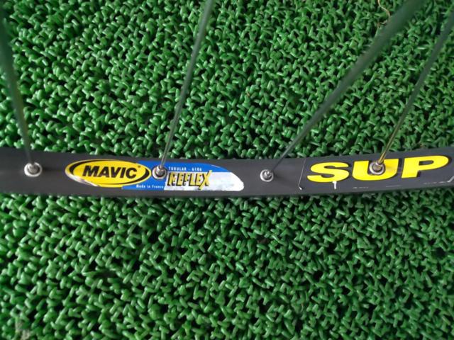 MAVIC REFLEX SUP ×SHIMANO 105 FH/HB-5500 700Cチューブラーホイール