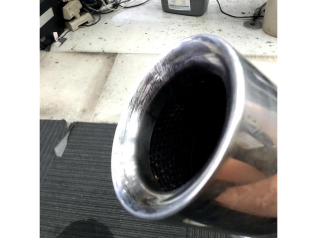 メーカー不明 砲弾型マフラー【エブリィワゴン･DA62W】