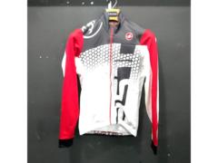 サイズ:M Castelli 冬用長袖サイクルジャージ ホワイト