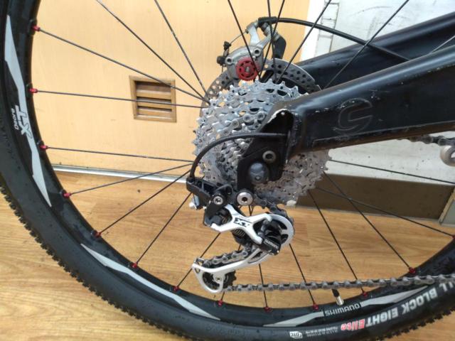 CANNONDALE RUSH600 2006年頃 26×2.10 3×10s フルサスアルミMTB ブラック