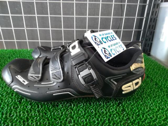 サイズ:不明 SIDI LEVEL SPD-SL カーボンソール ビンディングシューズ ブラック
