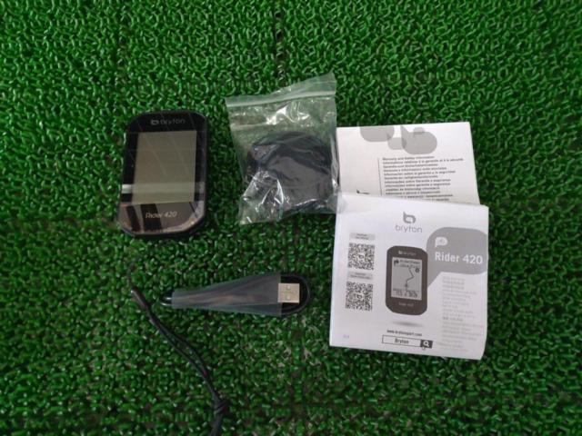 BRYTON RIDER420 サイクルコンピューター ブラック