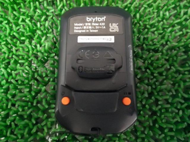BRYTON RIDER420 サイクルコンピューター ブラック