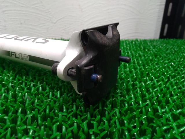 Φ27.2/290mm Syncros FL1.5 オフセット0mm アルミシートポスト ホワイト