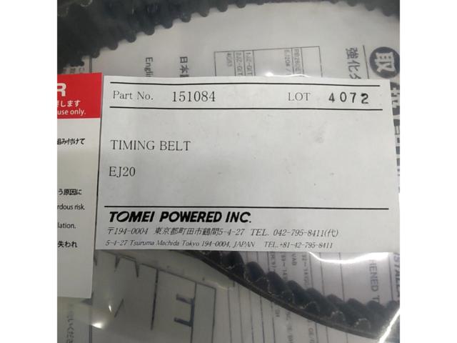 TOMEI
Timing belt
151084