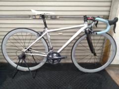 【わけあり現状販売】SPECIALIZED S-WORKS E5 2006年モデル 700c 2×10S アルミロードバイク シルバー ※チューブラータイヤ要交換