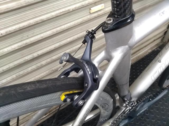 【わけあり現状販売】SPECIALIZED S-WORKS E5 2006年モデル 700c 2×10S アルミロードバイク シルバー ※チューブラータイヤ要交換