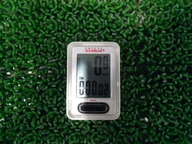 CATEYE CC-VT210W VELO WIRELESS+ ワイヤレスサイクルコンピューター ホワイト
