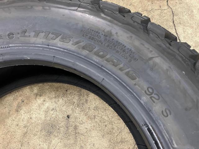 Set of 5 BFGoodrich
ALL-Terrain
T / A
KO3