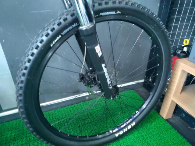 GIANT XTC850 2008年モデル 26インチMTB 3×8S ブルー ※後輪振れ大 フロント変速要調整サスペンション状態未確認