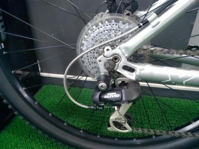 GIANT XTC850 2008年モデル 26インチMTB 3×8S ブルー ※後輪振れ大 フロント変速要調整サスペンション状態未確認