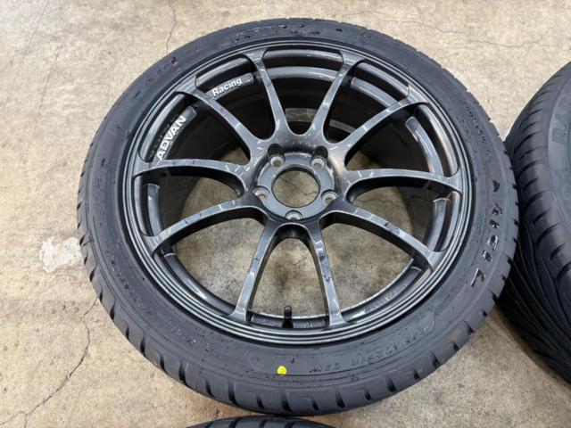 ☆新品タイヤ付☆ YOKOHAMA ADVAN Racing RZ + KENDA KR20