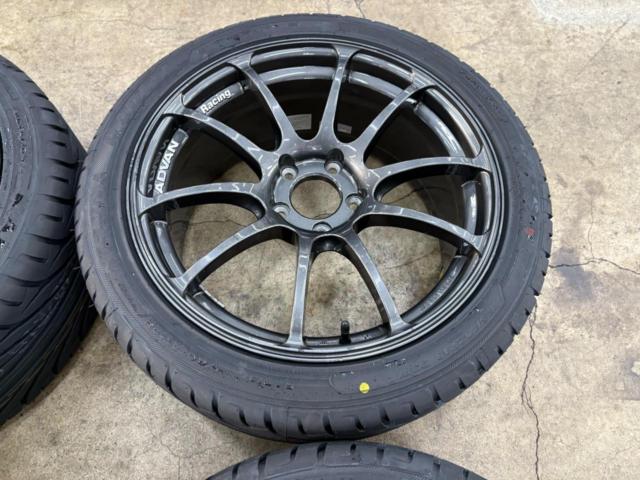☆新品タイヤ付☆ YOKOHAMA ADVAN Racing RZ + KENDA KR20