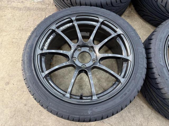 ☆新品タイヤ付☆ YOKOHAMA ADVAN Racing RZ + KENDA KR20