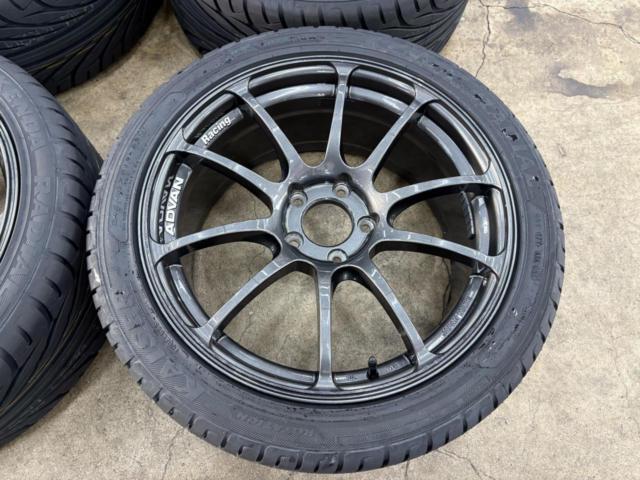 ☆新品タイヤ付☆ YOKOHAMA ADVAN Racing RZ + KENDA KR20