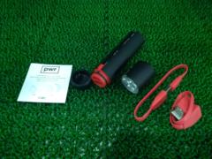 3350mAh/600LUMENS/ブラケット無し Knog PWR BANK モバイルバッテリー機能付きバッテリー/ライトセット