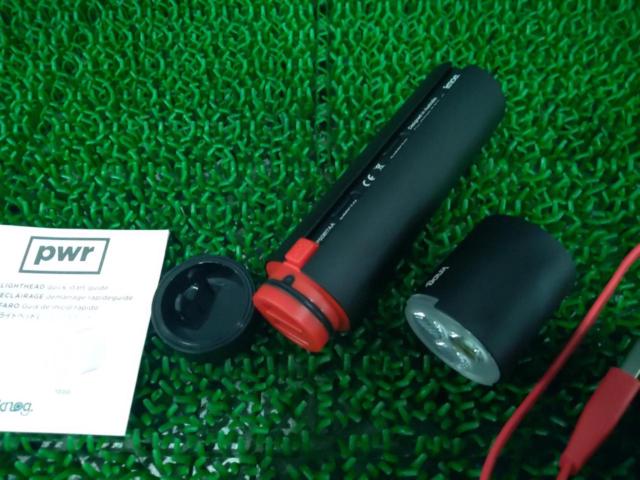 3350mAh/600LUMENS/ブラケット無し Knog PWR BANK モバイルバッテリー機能付きバッテリー/ライトセット