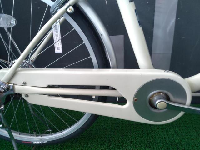 メーカー不明 AVEC VENT  24インチシングルギアシティサイクル アイボリー