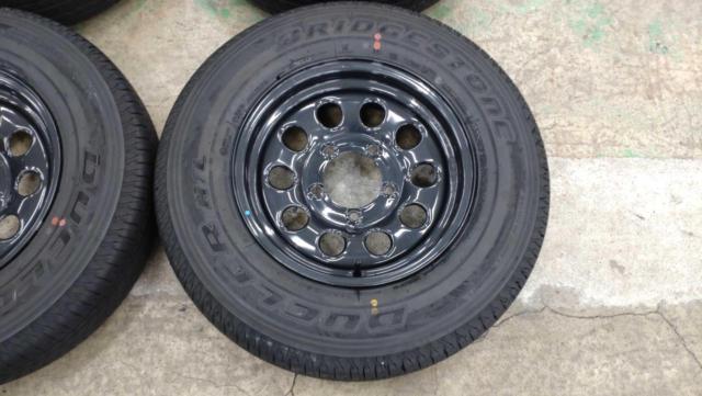 SUZUKI
Jimny Sierra genuine steel wheels
+
BRIDGESTONE
DUELER
H / L