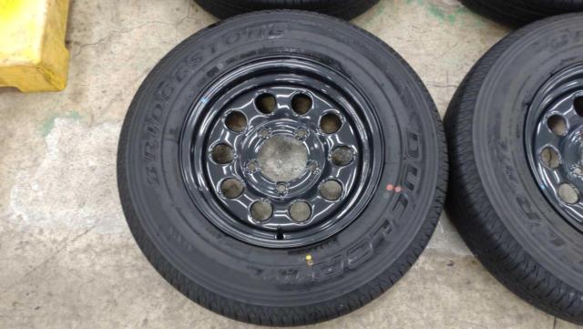 SUZUKI
Jimny Sierra genuine steel wheels
+
BRIDGESTONE
DUELER
H / L