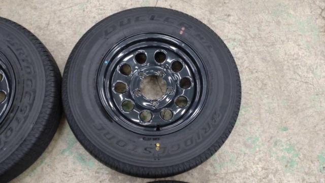 SUZUKI
Jimny Sierra genuine steel wheels
+
BRIDGESTONE
DUELER
H / L