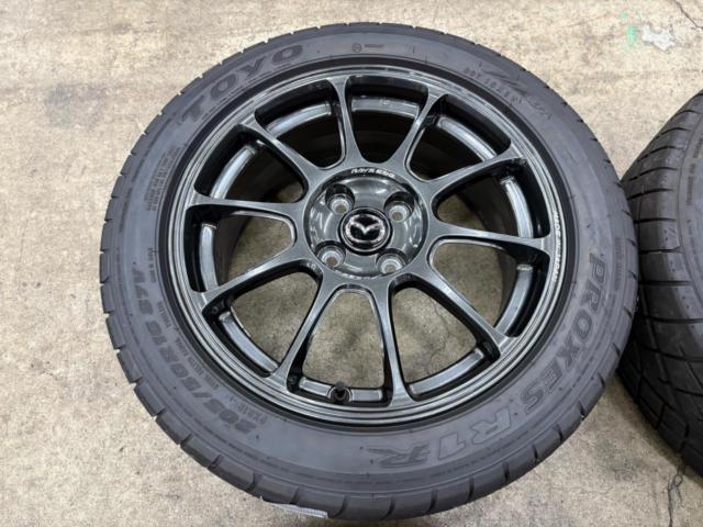 マツダ ロードスター/ND型 990S 純正OP 鍛造ホイール [RAYS VOLK RACING ZE40] + TOYO PROXES R1R