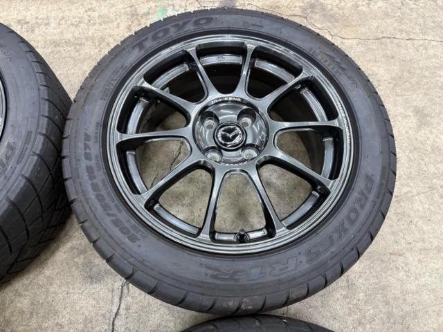 マツダ ロードスター/ND型 990S 純正OP 鍛造ホイール [RAYS VOLK RACING ZE40] + TOYO PROXES R1R