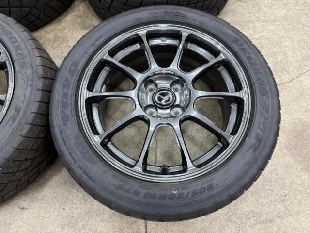 マツダ ロードスター/ND型 990S 純正OP 鍛造ホイール [RAYS VOLK RACING ZE40] + TOYO PROXES R1R