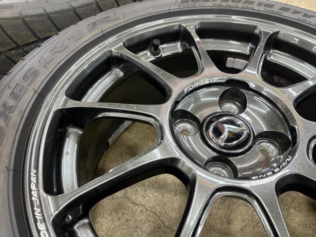 マツダ ロードスター/ND型 990S 純正OP 鍛造ホイール [RAYS VOLK RACING ZE40] + TOYO PROXES R1R