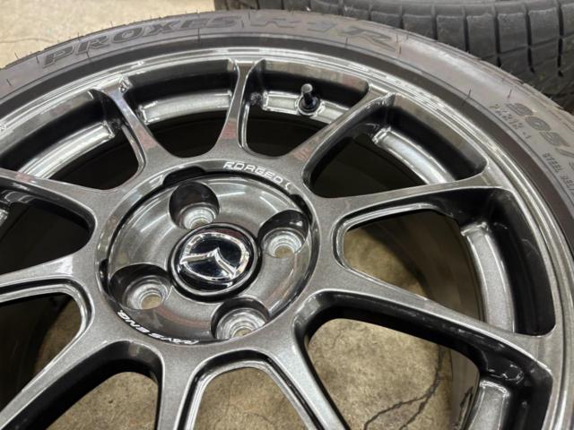マツダ ロードスター/ND型 990S 純正OP 鍛造ホイール [RAYS VOLK RACING ZE40] + TOYO PROXES R1R