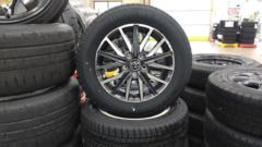 ☆新品タイヤ付☆ トヨタ ヴォクシー/80系 前期 純正ホイール + DUNLOP WINTERMAXX WM03